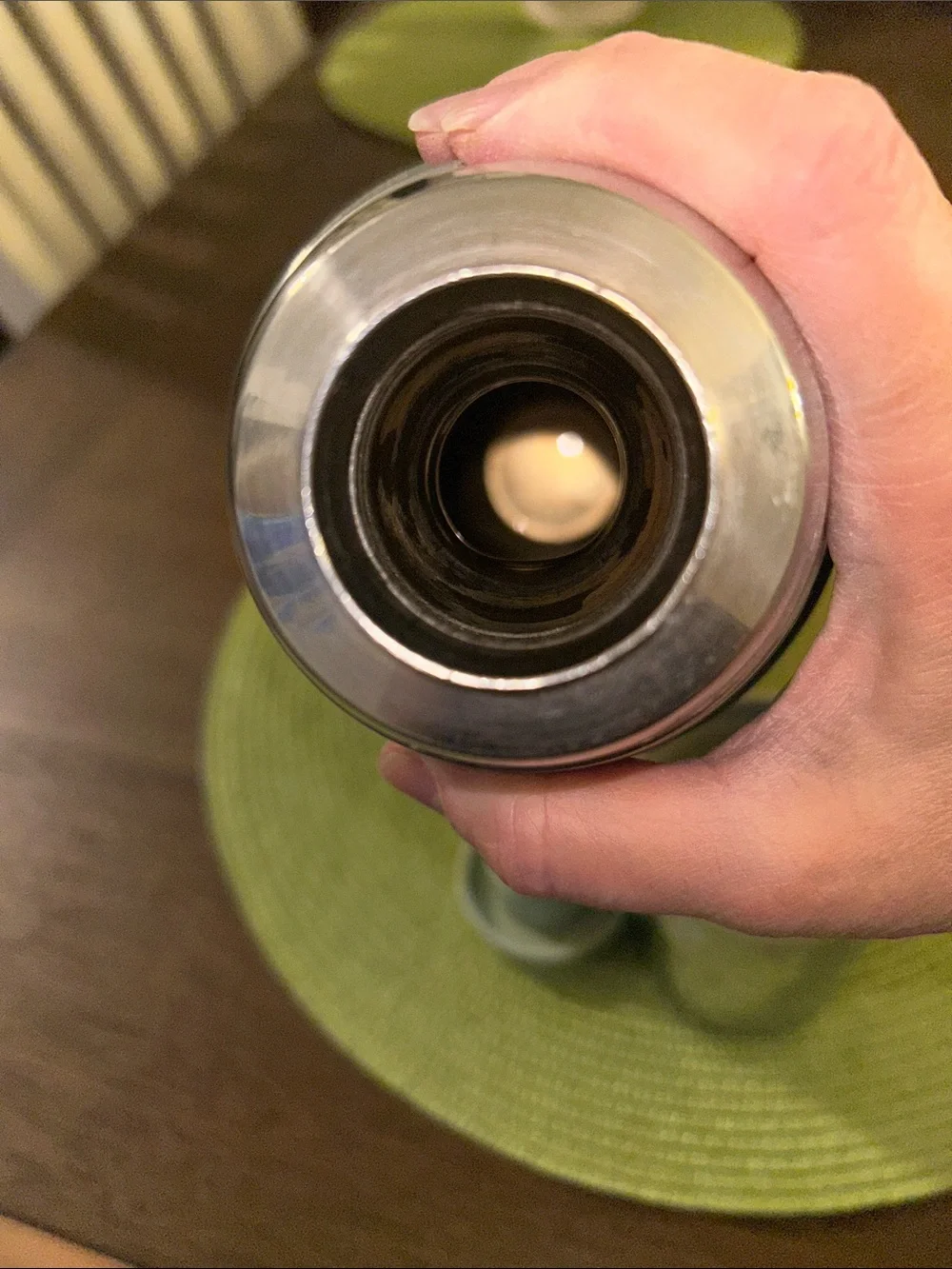Vintage Stanley Green and Silver Vacuum thermos- Textured Finish thermos - Picture 4 of 6